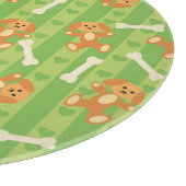 Planche À Découper arrière - plan avec des chiens et des os (Coin)