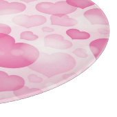 Planche À Découper Arrière - plan avec des coeurs (Coin)