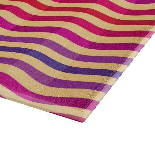 Planche À Découper Arrière - plan avec des rayures dans rétros 3 (Coin)