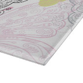 Planche À Découper Arrière - plan avec le papillon (Coin)