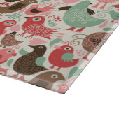 Planche À Découper arrière - plan avec les oiseaux mignons (Coin)