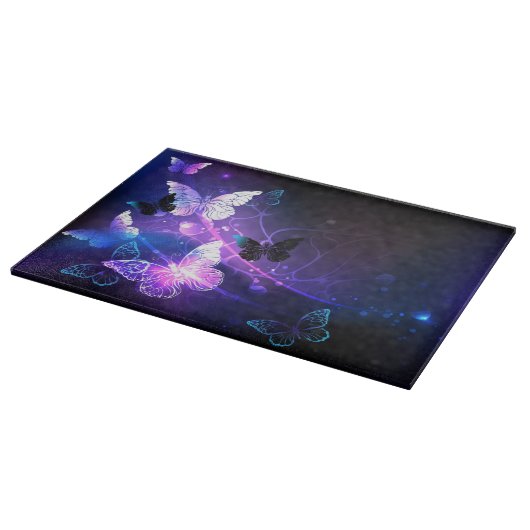 Planche À Découper Arrière - plan avec papillons de nuit (Coin)