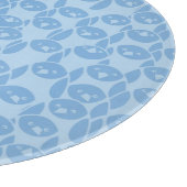 Planche À Découper Arrière - plan bleu de motif de pingouins (Coin)