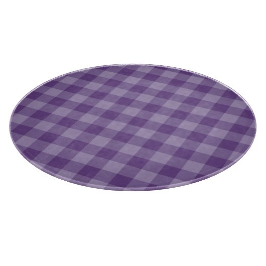 Planche À Découper Arrière - plan checkered violet (Coin)