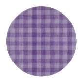 Planche À Découper Arrière - plan checkered violet (Devant)