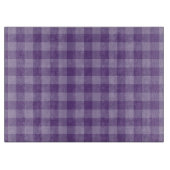 Planche À Découper Arrière - plan checkered violet (Devant)