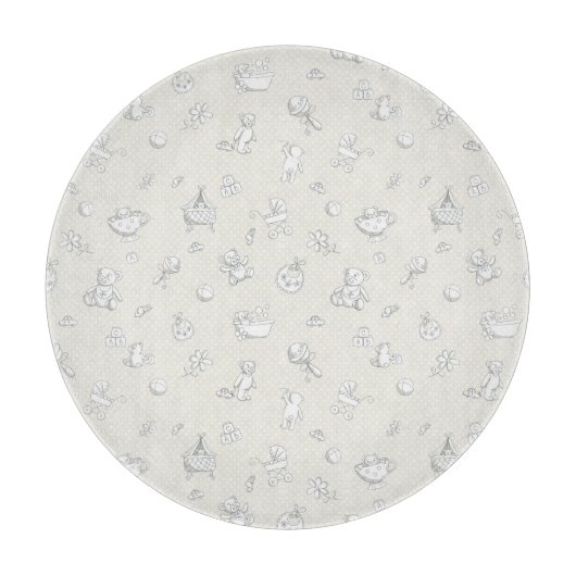 Planche À Découper Arrière - plan de bébé (Devant)