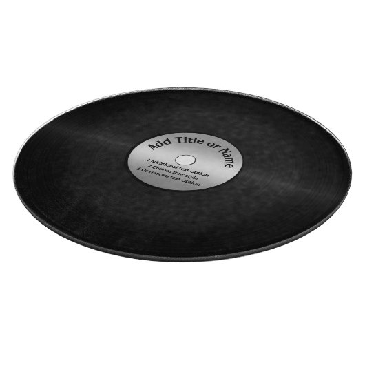 Planche À Découper Arrière - plan de disques Vinyl LP (Coin)