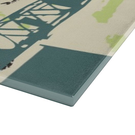 Planche À Découper Arrière - plan de pointe abstrait (Coin)