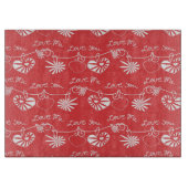 Planche À Découper Arrière - plan de Saint Valentin (Devant)