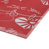 Planche À Découper Arrière - plan de Saint Valentin (Coin)