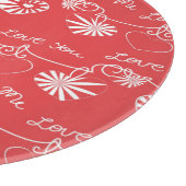 Planche À Découper Arrière - plan de Saint Valentin (Coin)