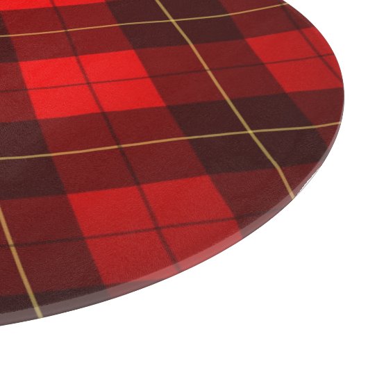 Planche À Découper Arrière - plan de tartan de Wallace (Coin)