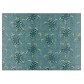 Planche À Découper arrière - plan de tortues (Devant)