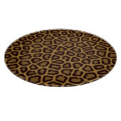 Planche À Découper arrière - plan en tuiles avec fourrure de léopard (Coin)