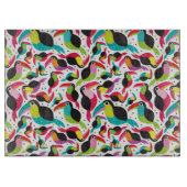 Planche À Découper arrière - plan exotique d'oiseau de toucan du (Devant)