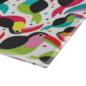 Planche À Découper arrière - plan exotique d'oiseau de toucan du (Coin)