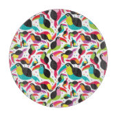 Planche À Découper arrière - plan exotique d'oiseau de toucan du (Devant)