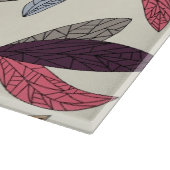 Planche À Découper Arrière - plan floral (Coin)