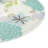 Planche À Découper arrière - plan floral (Coin)