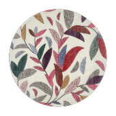 Planche À Découper Arrière - plan floral (Devant)