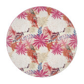 Planche À Découper arrière - plan floral 3 (Devant)