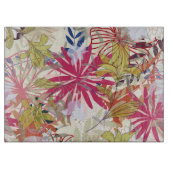 Planche À Découper Arrière - plan floral 6 (Devant)