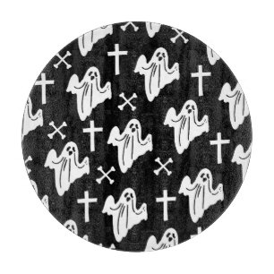 Planche À Découper Arrière - plan Motif Halloween tiré main
