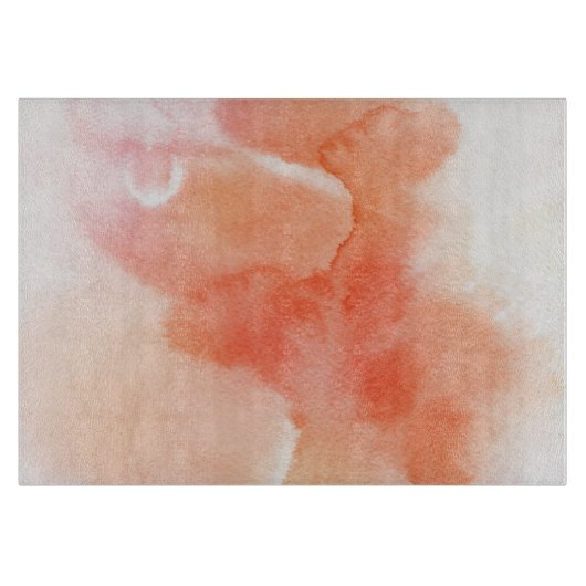 Planche À Découper Arrière - plan peint à la main 5 d'aquarelle (Devant)