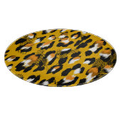 Planche À Découper Arrière - plan Poster de animal Leopard Texture (Coin)