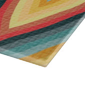 Planche À Découper Arrière - plan rayé 2 de zigzag (Coin)