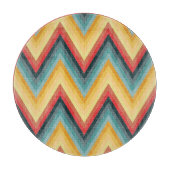 Planche À Découper Arrière - plan rayé 2 de zigzag (Devant)