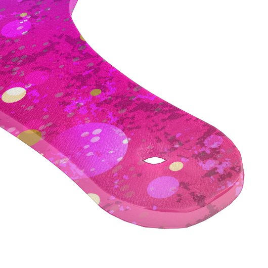 Planche À Découper Arrière - plan rose brillant (Coin)