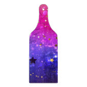 Planche À Découper Arrière - plan rose brillant (Devant)