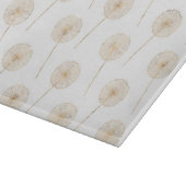 Planche À Découper arrière - plan rose dandelion or souhait blanc (Coin)