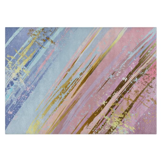 Planche À Découper Arrière - plan rose texturé (Devant)