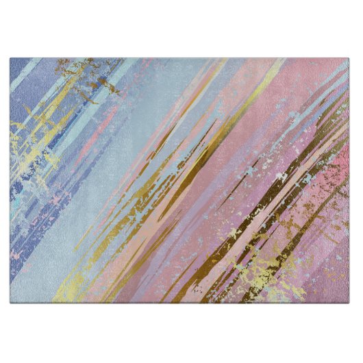 Planche À Découper Arrière - plan rose texturé (Devant)