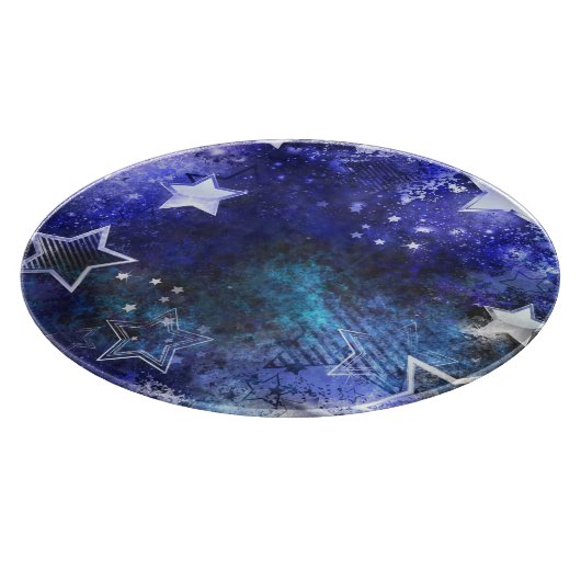 Planche À Découper Arrière - plan spatial avec étoiles (Coin)