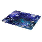 Planche À Découper Arrière - plan spatial avec étoiles (Coin)