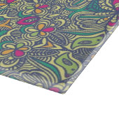 Planche À Découper Arrière - plan vintage abstrait (Coin)