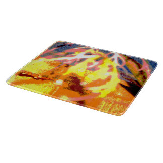 Planche À Découper Arrosage Abstrait