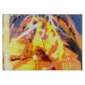 Planche À Découper Arrosage Abstrait (Devant)