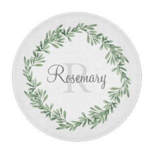 Planche À Découper Arrosage Rosemary Wreath