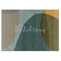 Art Abstrait contemporain en Turquoise Personnalis