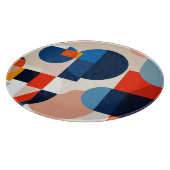 Planche À Découper Art Abstrait géométrique du milieu du siècle scand (Coin)