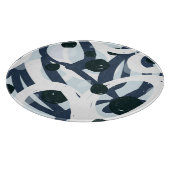 Planche À Découper Art Abstrait : Illustration de peinture transparen (Coin)