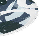 Planche À Découper Art Abstrait : Illustration de peinture transparen (Coin)