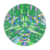 Planche À Découper Art abstrait numérique que nous appelons chaos (Devant)