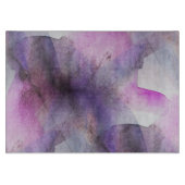 Planche À Découper art abstrait pourpre de cubisme sans couture (Devant)