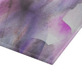 Planche À Découper art abstrait pourpre de cubisme sans couture (Coin)